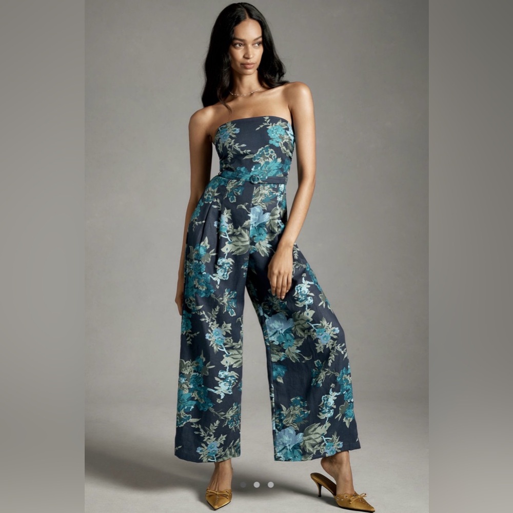 Faithfull Alegrias Linen Jumpsuit